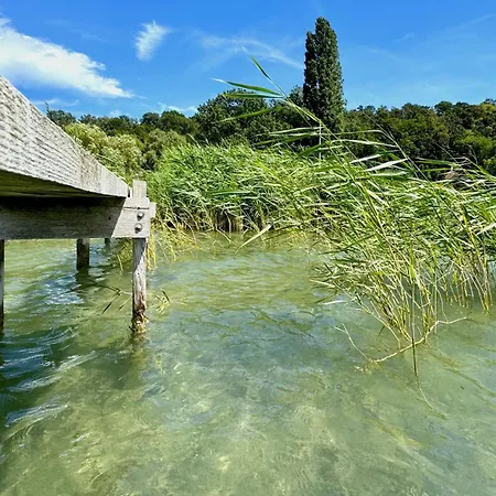 Lakehouse With Private Pier * Balatonvilágos